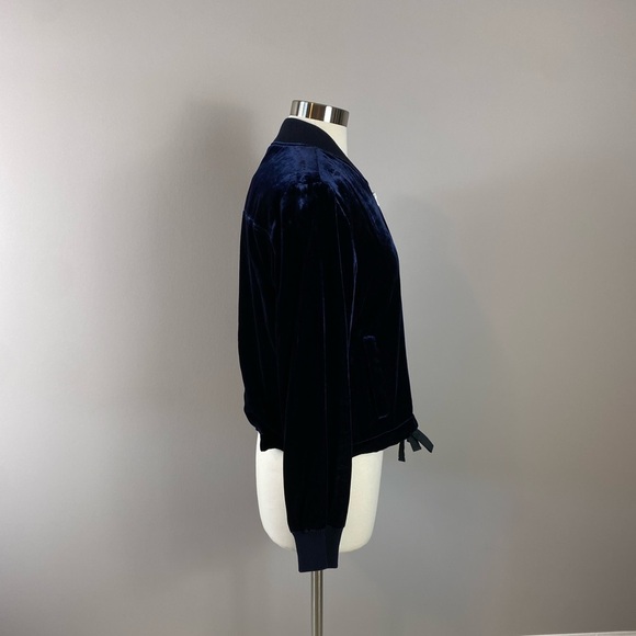 NWTs J Crew Velvet Bomber Jacket - Picture 6 of 16